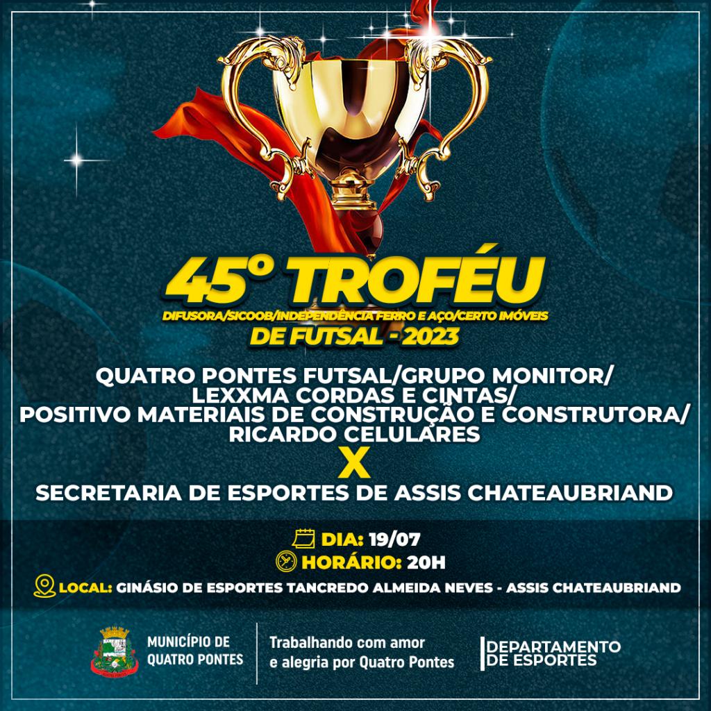 Quatro Pontes busca vitória ou empate hoje para garantir vaga na final do  45º Troféu Difusora